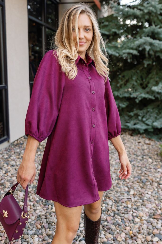 faux suede dress long sleeve Olive Green Dress - Suede Dress - Long Sleeve Dress - $58.00