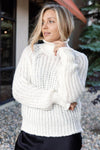 Brax Chunky Sweater, Ivory