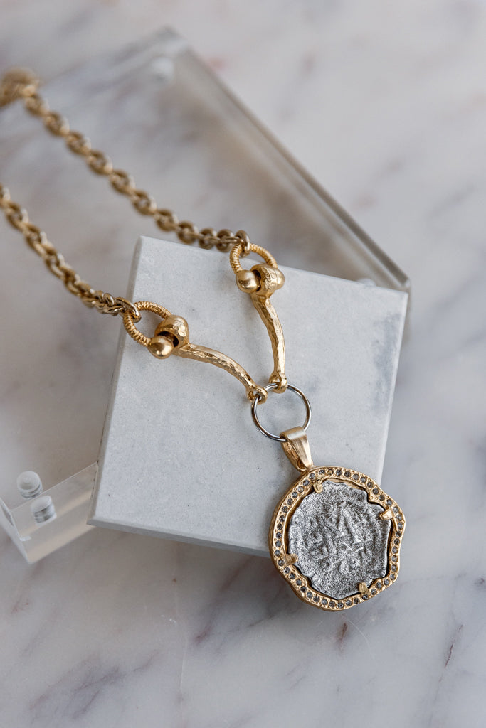 Justice Coin Necklace