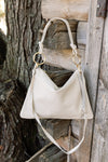 Drew Leather Bag, Almond