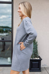 Spanx Air Essentials Crew Neck Dress, Grey