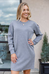 Spanx Air Essentials Crew Neck Dress, Grey