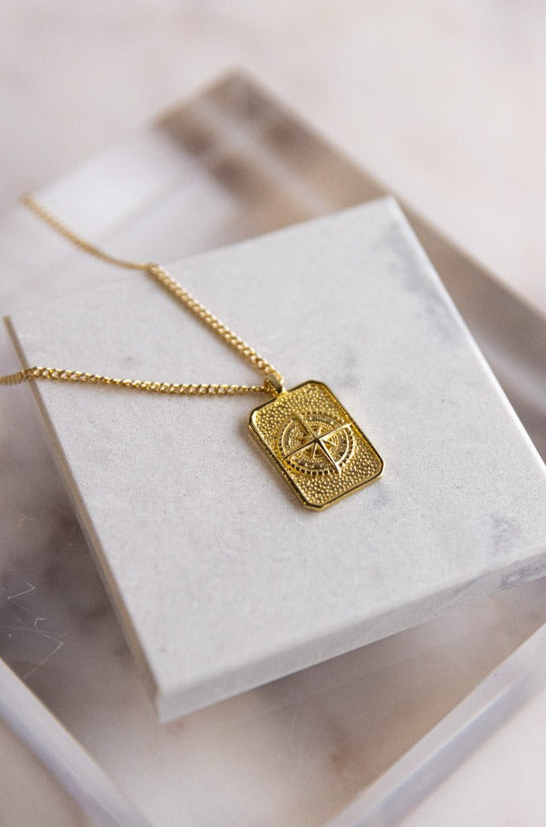 North Star Tag Necklace