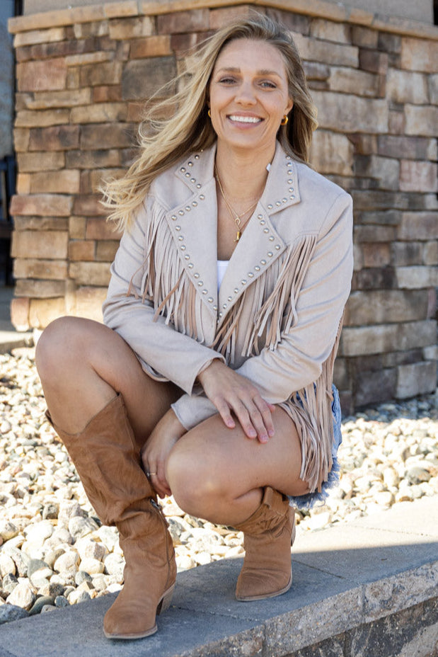 Winona Fringe Jacket