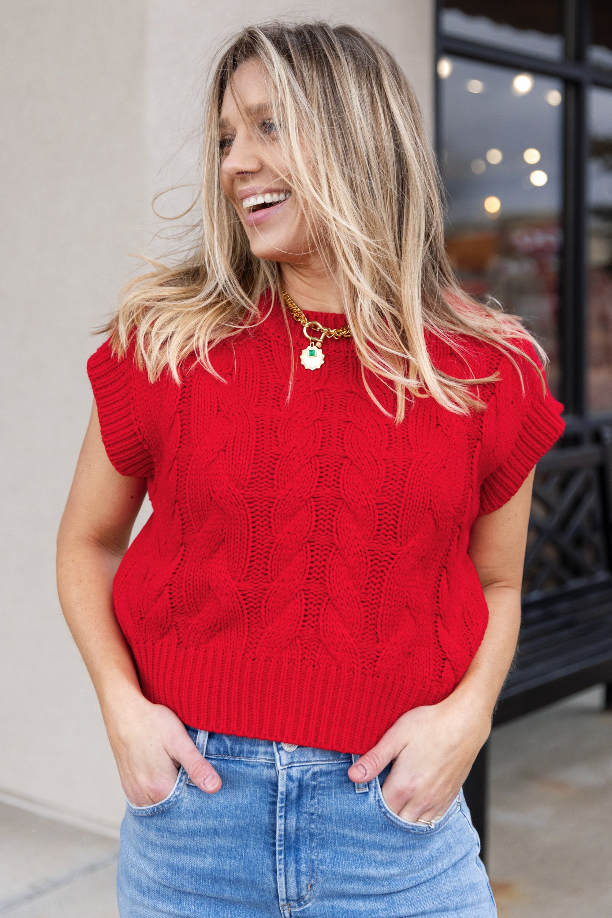 Khara Cable Knit Sweater