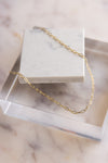 Dainty Oval Paperclip Chain