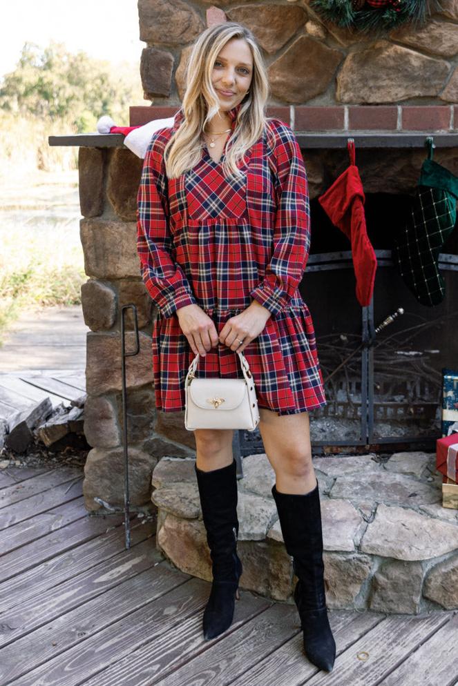 Holly Plaid Dress