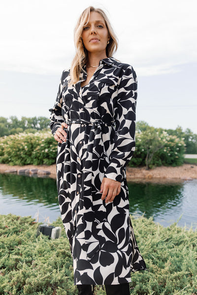 Ava Maxi Shirt Dress