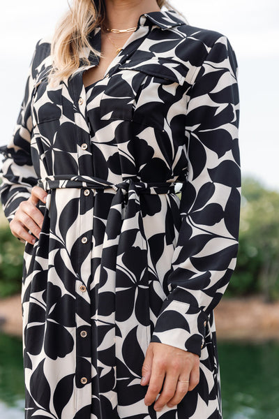 Ava Maxi Shirt Dress