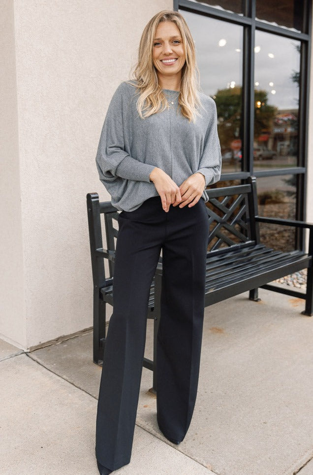 Spanx Perfect Wide Leg Pant, PETITE - Main Image