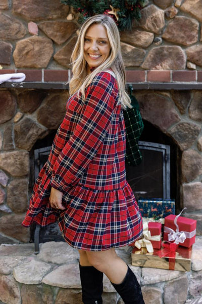 Holly Plaid Dress