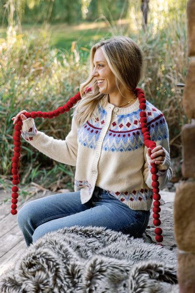 Wren Fair Isle Cardigan