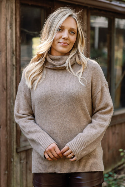 Rails Nadine Cashmere Sweater, Oatmeal