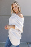 PRE-ORDER Kai Asymmetric Sweater, Ivory