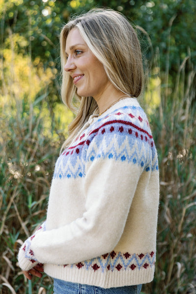 Wren Fair Isle Cardigan