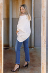 PRE-ORDER Kai Asymmetric Sweater, Ivory