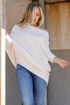 Kai Asymmetric Sweater, Ivory