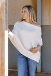 Kai Asymmetric Sweater, Ivory