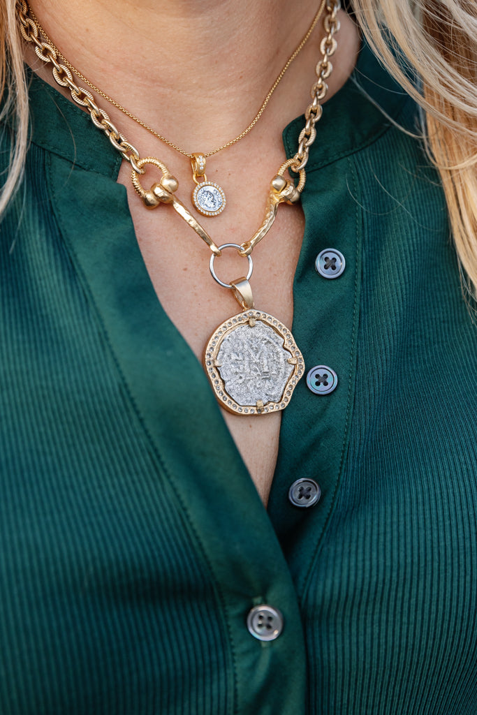 Justice Coin Necklace