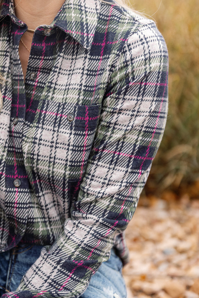 Faherty Legend Sweater Shirt, Sugar Hill Plaid - RUST & Co.