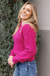 Melanie Mixed Stitch Sweater