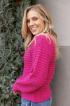 Melanie Mixed Stitch Sweater