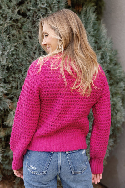 Melanie Mixed Stitch Sweater