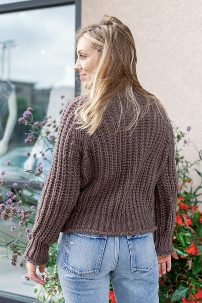 Brax Chunky Sweater, Mocha