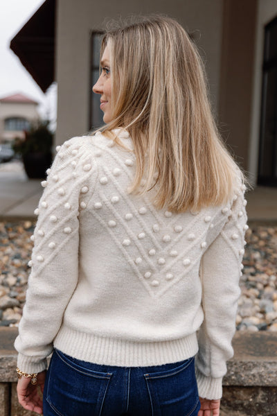 Marcy Pom Sweater