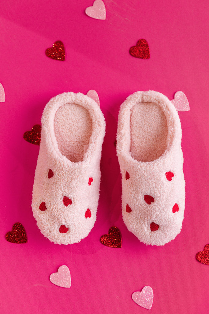 All The Love Plush Slippers