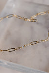 Loretta CZ Chain Link Necklace