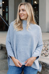 Blakely Sweater, Heather Grey