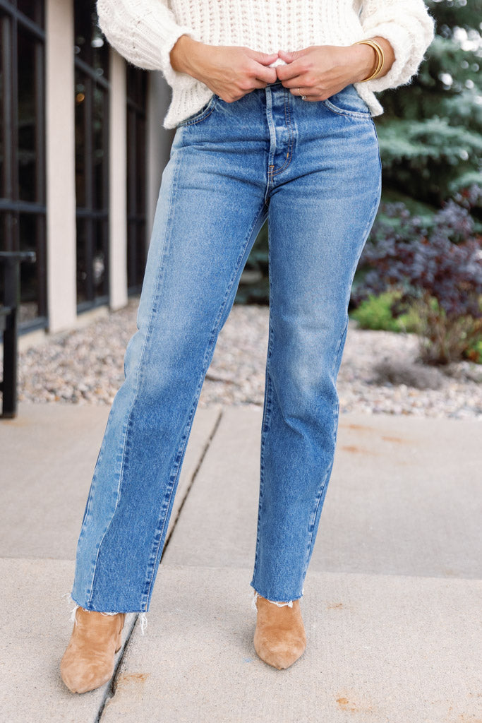 Moussy MV Westchase Straight Jeans, SIZE 27