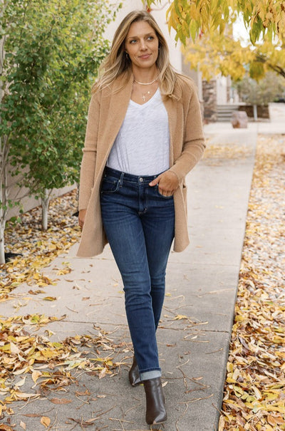 Maggie Fuzzy Cardigan