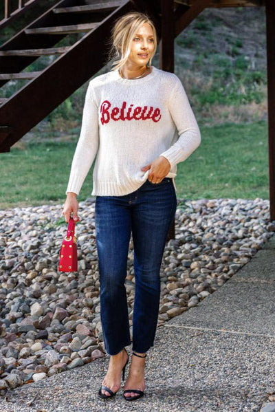 Believe Sweater