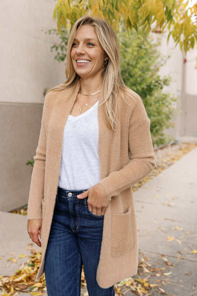 Maggie Fuzzy Cardigan
