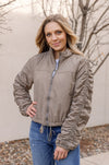 Peyton Cinched Sleeve jacket