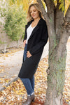 Celeste Cardi-Coat, Black