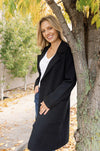 Celeste Cardi-Coat, Black