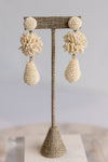 Arista Beaded Drop Earrings