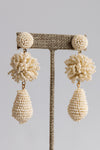 Arista Beaded Drop Earrings