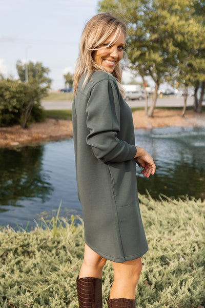 Spanx Air Essentials Crew Neck Dress