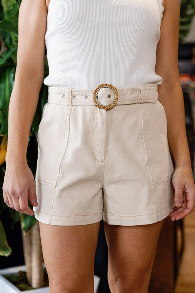 Whitley Belted Shorts