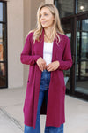 Pre-Order Paige Cardigan, Wine