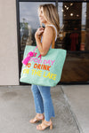 Summer Lake Tote, Mint