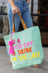 Summer Lake Tote, Mint