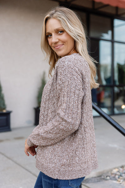 Daria Cable Knit Sweater