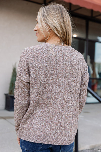 Daria Cable Knit Sweater