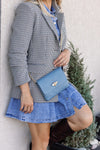 Veronica Beard Berkshire Houndstooth Dickey Jacket