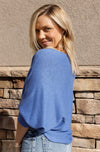 Sophie Dolman Sweater, Pearl Blue